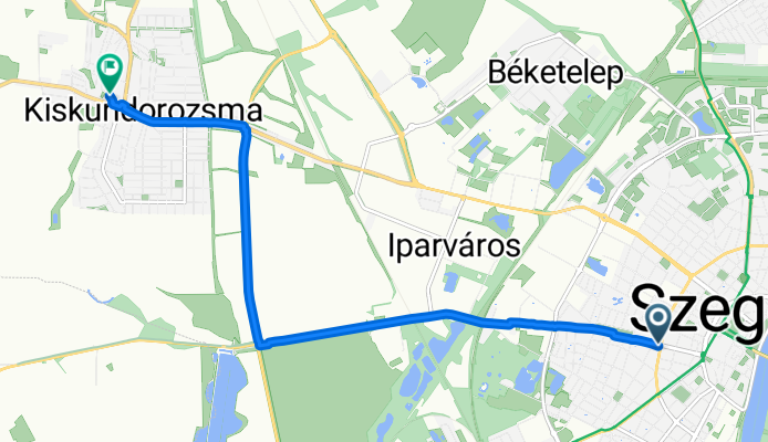 Moszkvai körút, Szeged - Petneházy utca, Szeged