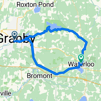 Rue Principale, Granby à Rue de la Cour, Waterloo