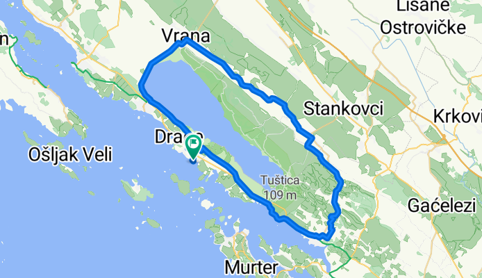 Drage, Süsswasserseerunde ( 51 km )