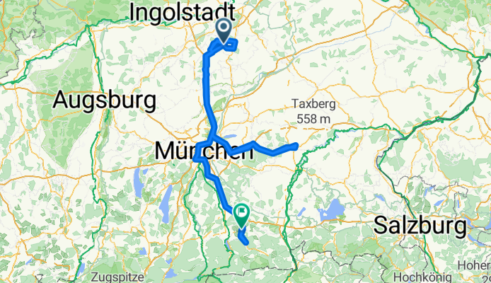 St 2335, Mainburg nach Marktplatz, Miesbach