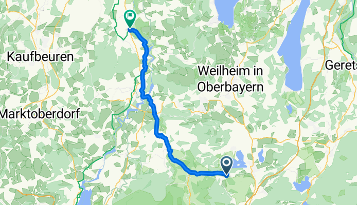 Seehausen a. Staffelsee - Denklingen