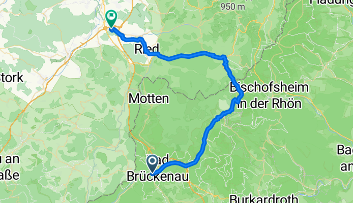 Bad Brückenau - Eichenzell