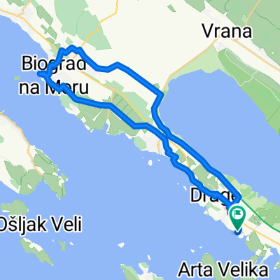 Drage, Biograd ( 31 km )