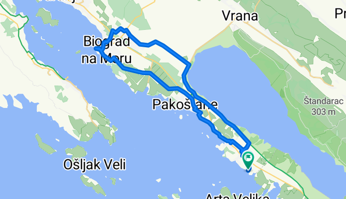 Drage, Biograd ( 31 km )