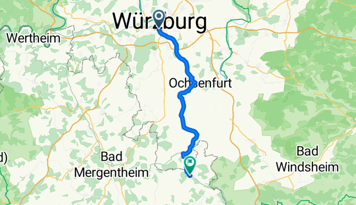 Würzburg - Creglingen