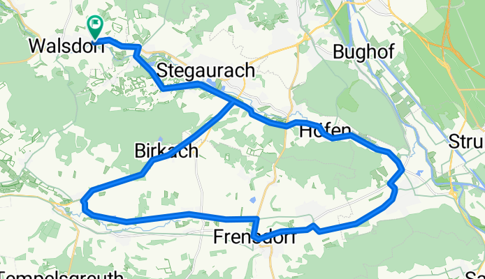 Schulstraße, Walsdorf to Schulstraße, Walsdorf