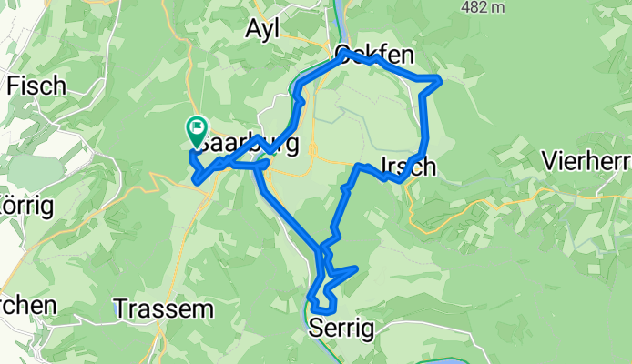 Matthäus-Merian-Straße nach Blümchesfeld