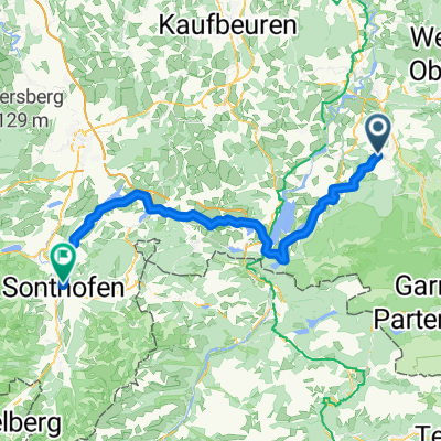 Wildsteig - Sonthofen