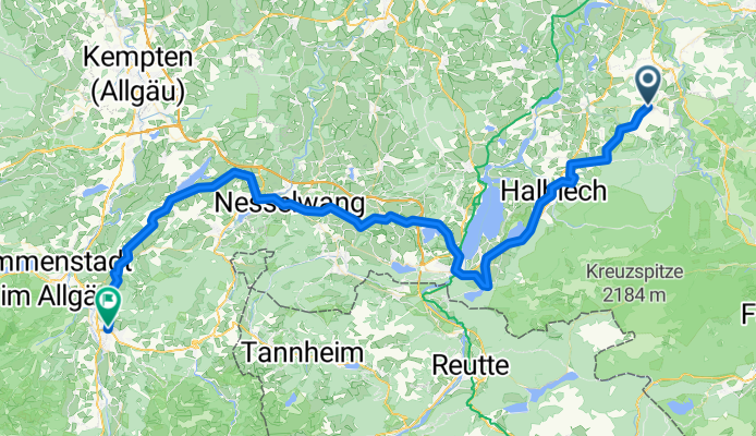 Wildsteig - Sonthofen