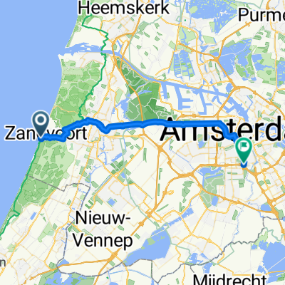 MidlifeCycle 2025 - Day 4 - Ride 3 - Zandvoort to Europaboulevard Amsterdam