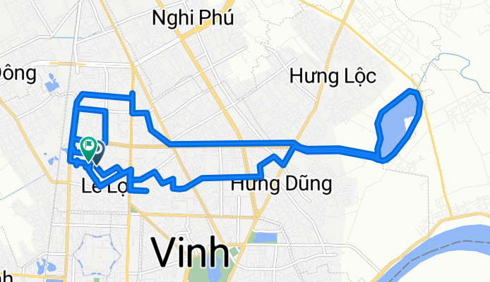 Nguyễn Đình Chiểu, TP. Vinh to Ngõ 85 Nguyễn Đình Chiểu, TP. Vinh