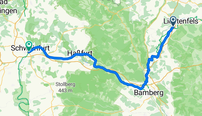 Staffelstein - Schweinfurt