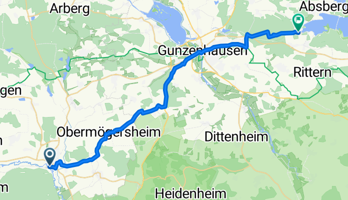 Wassertrüdingen - Pfofeld