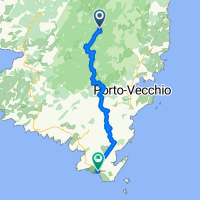 Variante 12 - Von Zonza bis Bonifacio