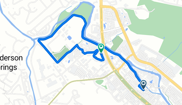 The Island Dr, Pigeon Forge to Community Center Dr, Pigeon Forge