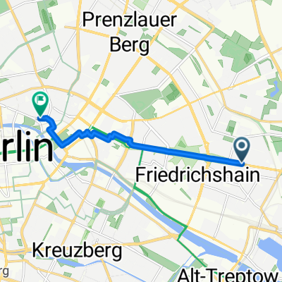 Mainzer Straße, Berlin nach Mitte, Berlin