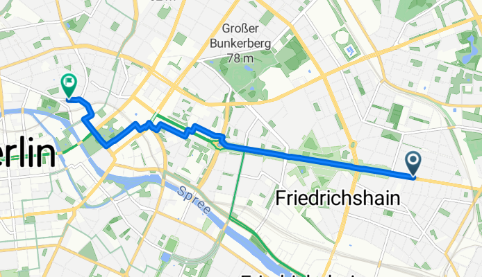 Mainzer Straße, Berlin nach Mitte, Berlin