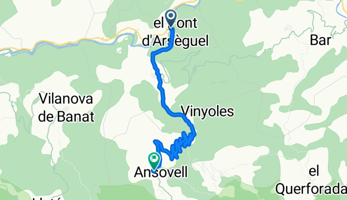 ASCENSO A ANSOVELL (desde N-260)