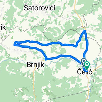 Route from Branilaca grada