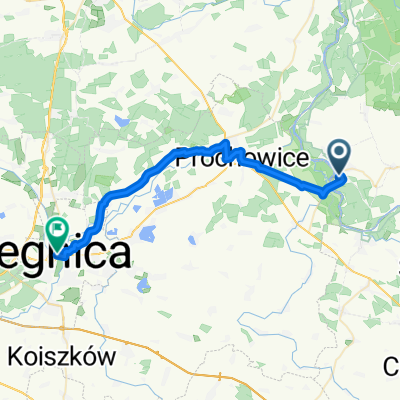 Lubiąż do Skarbowa, Legnica