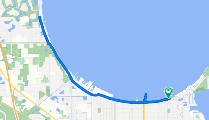 Lakeshore Blvd, Saint Cloud to Lakeshore Blvd, Saint Cloud