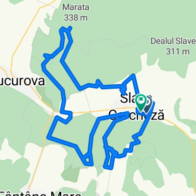 Strada Codrului, Slava Cercheza to Strada Codrului, Slava Cercheza