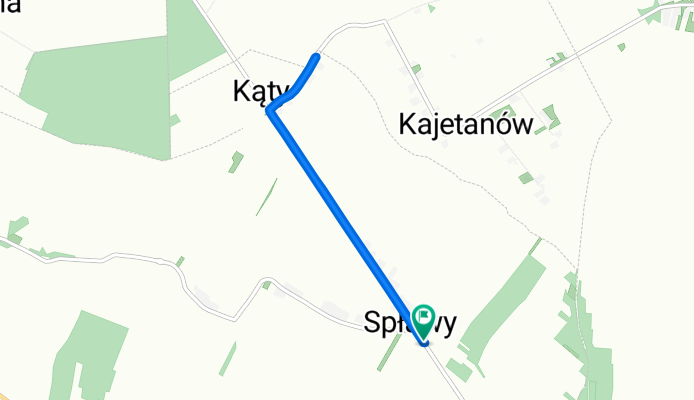 Spławy, Wysokie do Spławy, Wysokie