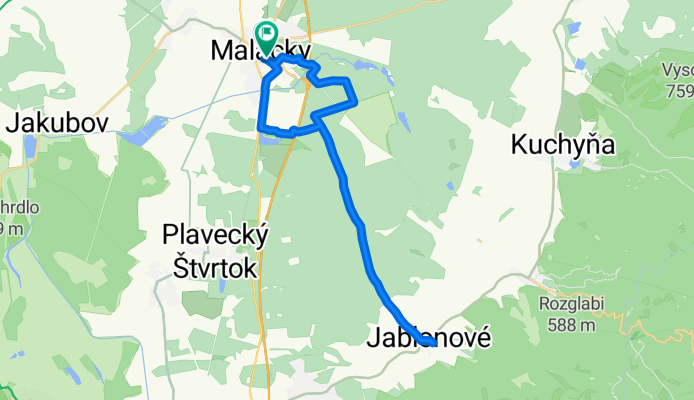 Jabloňove s  Miškom