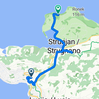 Letoviška pot do Strunjan