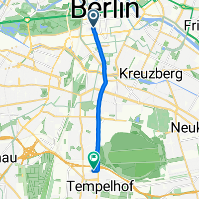 Wilhelmstraße, Berlin nach Ringbahnstraße, Berlin