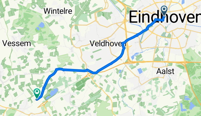 18 Septemberplein, Eindhoven naar Meerheide, Eersel