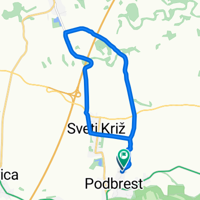 Ulica Stjepana Vojvode, Podbrest to Ulica Stjepana Vojvode, Podbrest