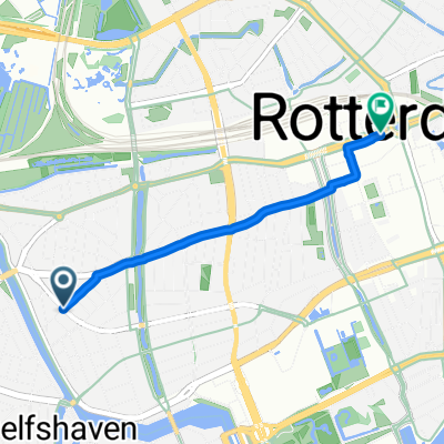 Samuel Mullerplein, Rotterdam naar Weena, Rotterdam