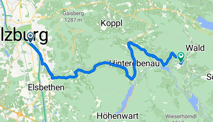 Johannes-Filzer-Straße to Rupertiweg