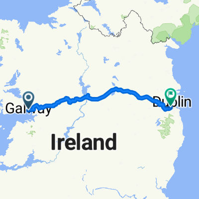 Route to Hannaville Park from Galway