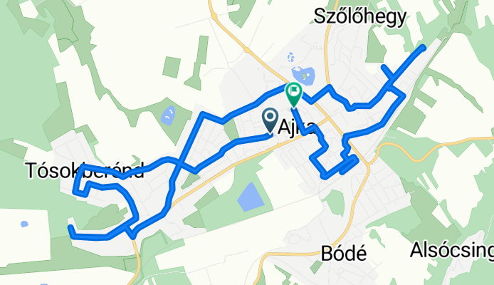 Új Élet utca, Ajka - Eötvös utca, Ajka