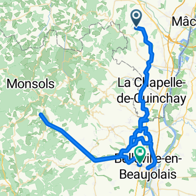 De Solutré-Pouilly à Belleville-en-Beaujolais