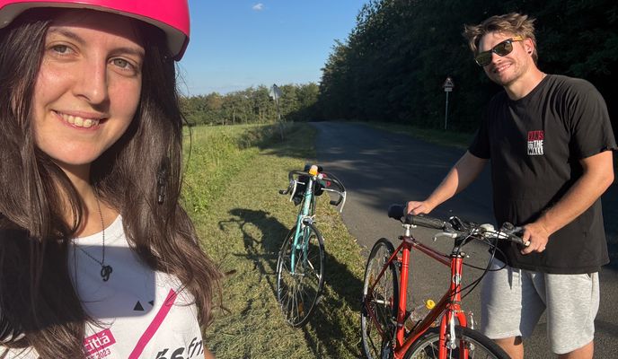 Photo 2 of the Bikemap route "Váci Mihály utca, Szombathely - Váci Mihály utca, Szombathely"