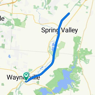 S Maple St, Corwin to North Country National Scenic Trail, Corwin