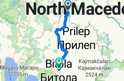 Route in der Bikemap App öffnen