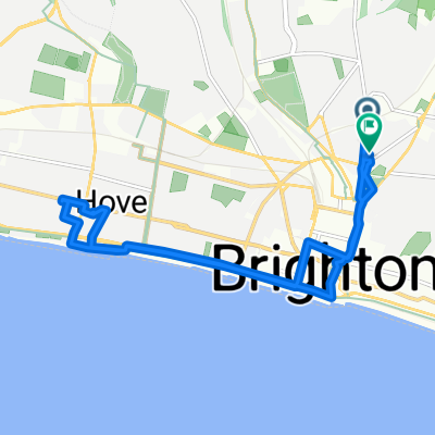 Princes Crescent, Brighton to The Limes, Brighton