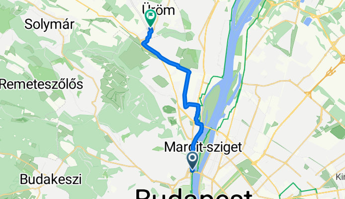 Bem rakpart, Budapest - Bem utca, Üröm