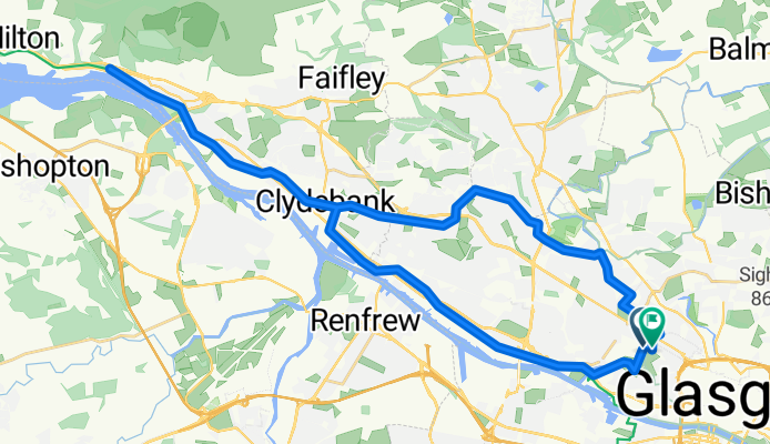 Gibson Street, Glasgow to Gibson Street, Glasgow