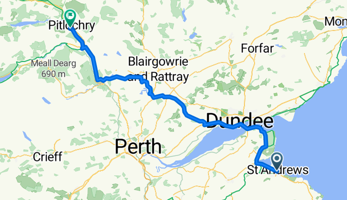 St Andrews - Pitlochry