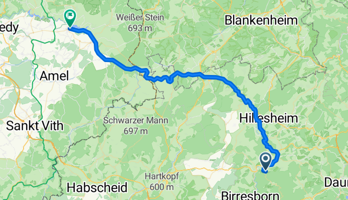 Zur Büschkapelle, Gerolstein nach Seestraße, Bütgenbach