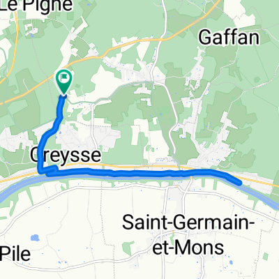 Route de Vayre, Saint-Sauveur à Route de Vayre, Saint-Sauveur