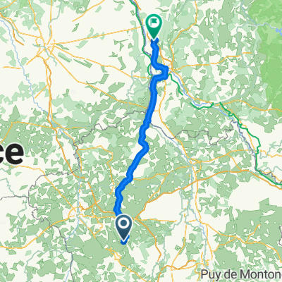 De Lieu dit la Gare a Impasse de Monteigneux