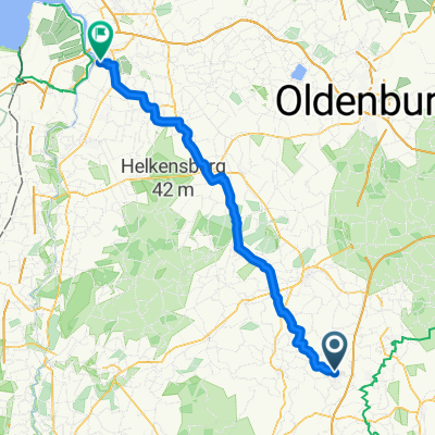 Von Dinklage bis Leer (Ostfriesland)