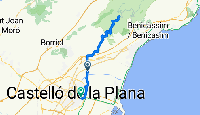 Racó de Ramell, Castellón de la Plana a Pasaje de Prim, Castellón de la Plana