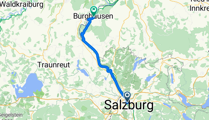 Salzburg - Braunau am Inn